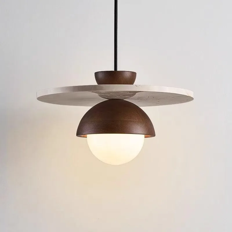 Aiko Travertine Pendant Light
