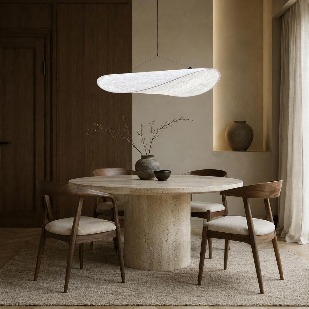 The Hikari Linen Pendant