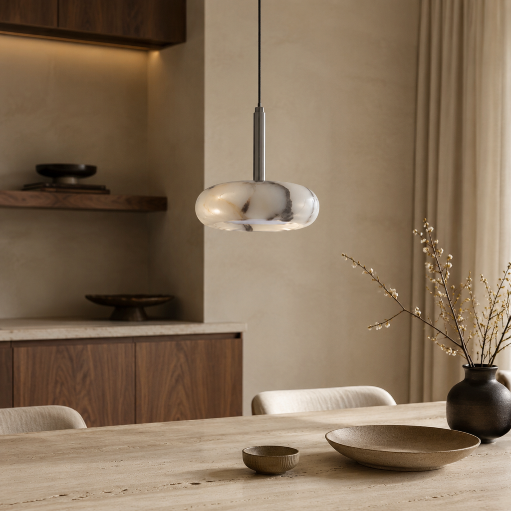 Hiro Marble Pendant Light