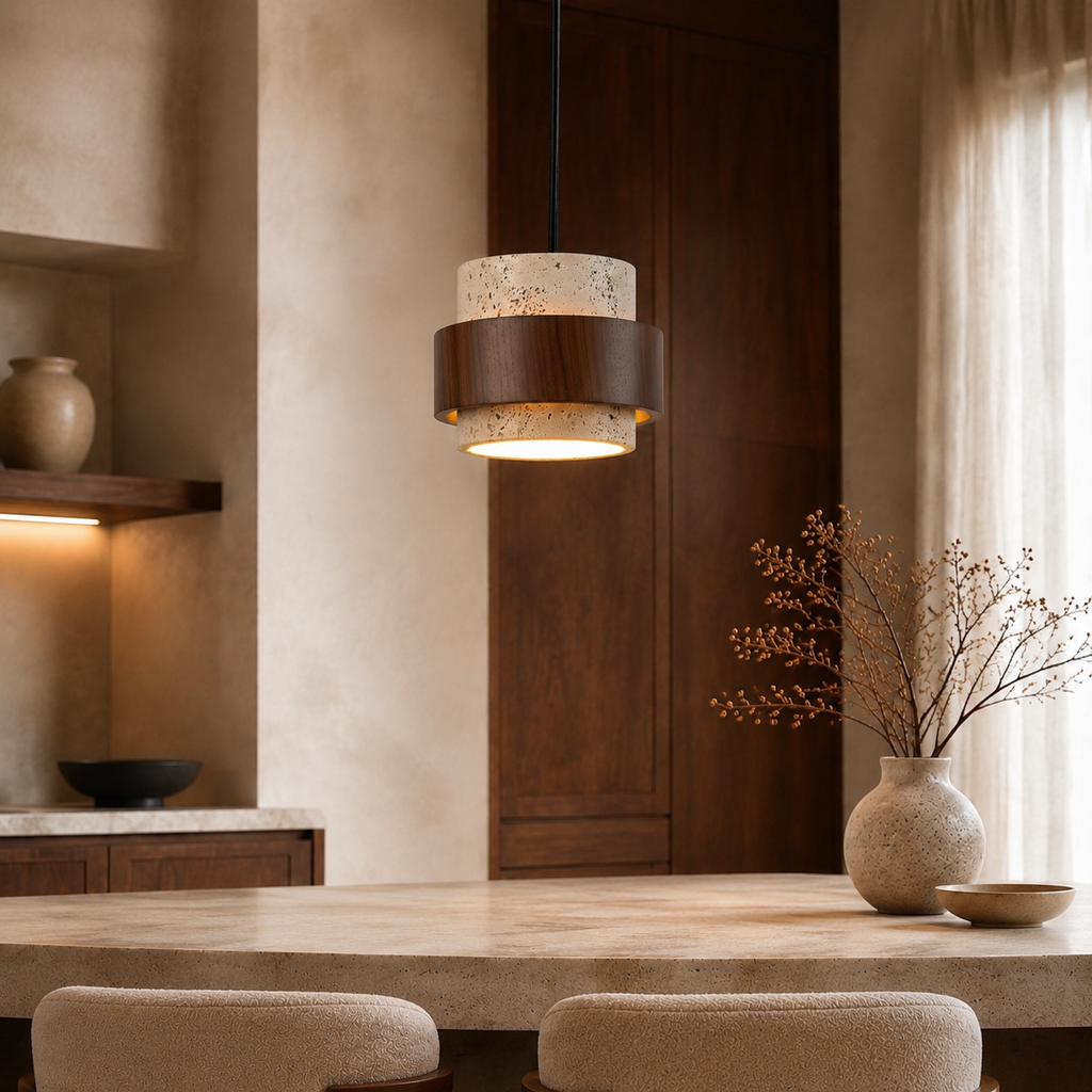 Kairo Travertine Pendant