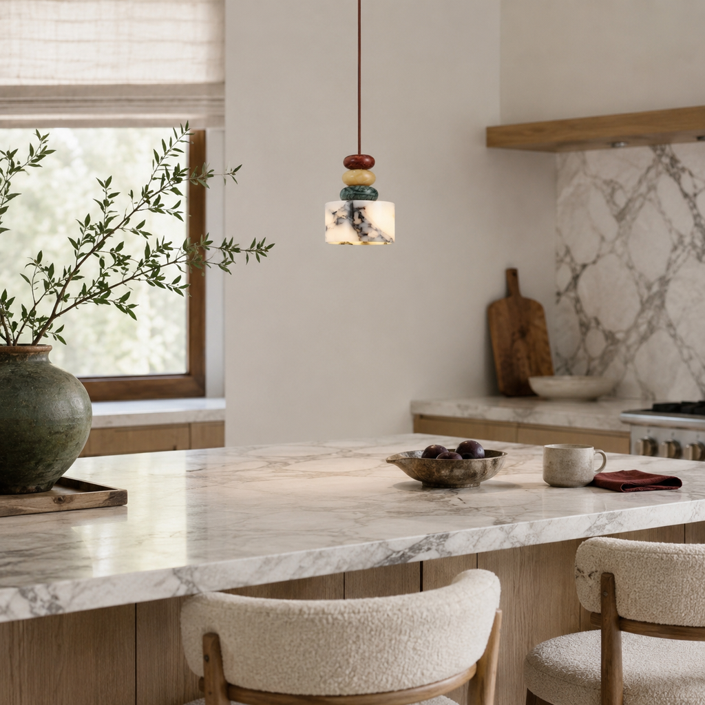 Hana Stone Pendant Light