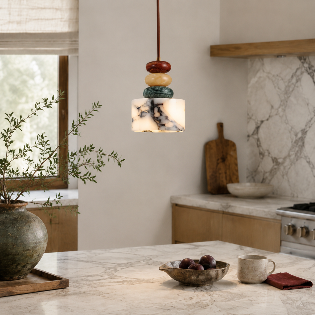 Hana Stone Pendant Light