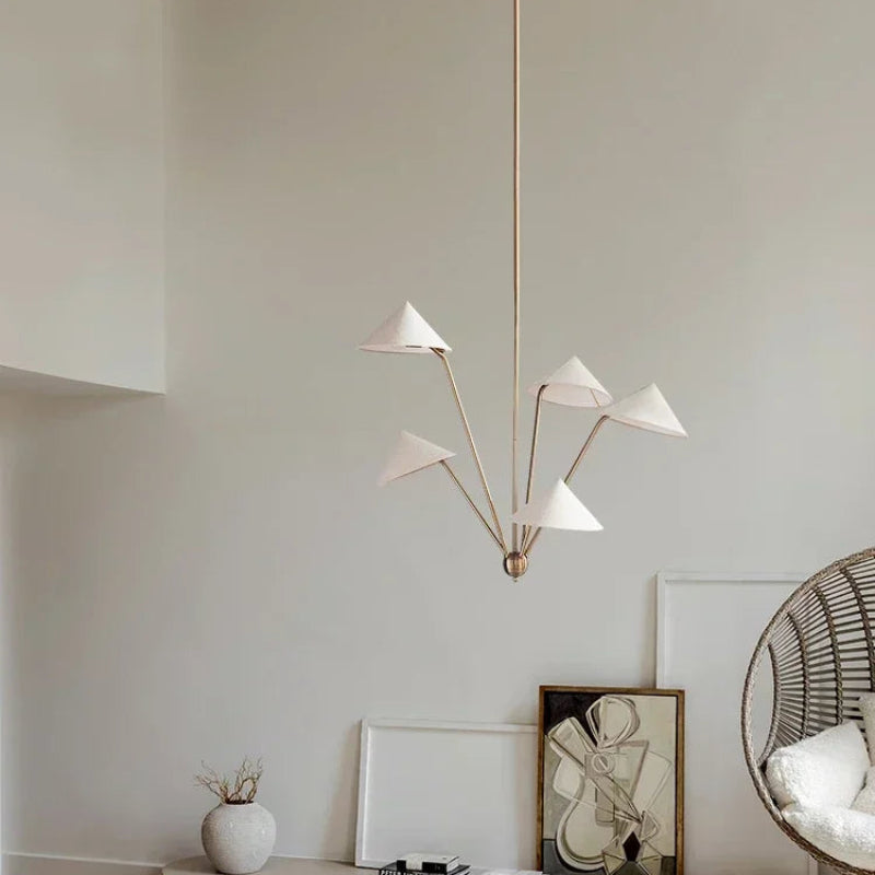 Nao Sculptural Fabric Pendant Light