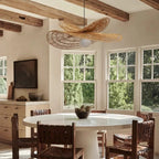 Taku Woven Petal Pendant Light