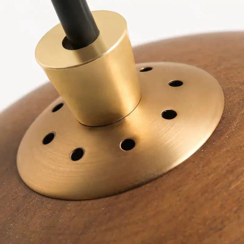 Kiba Wood Dome Pendant Light