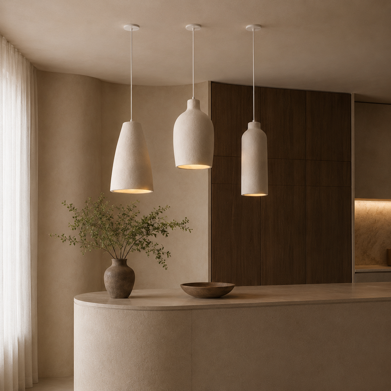 Suki Sculptural Pendant Light